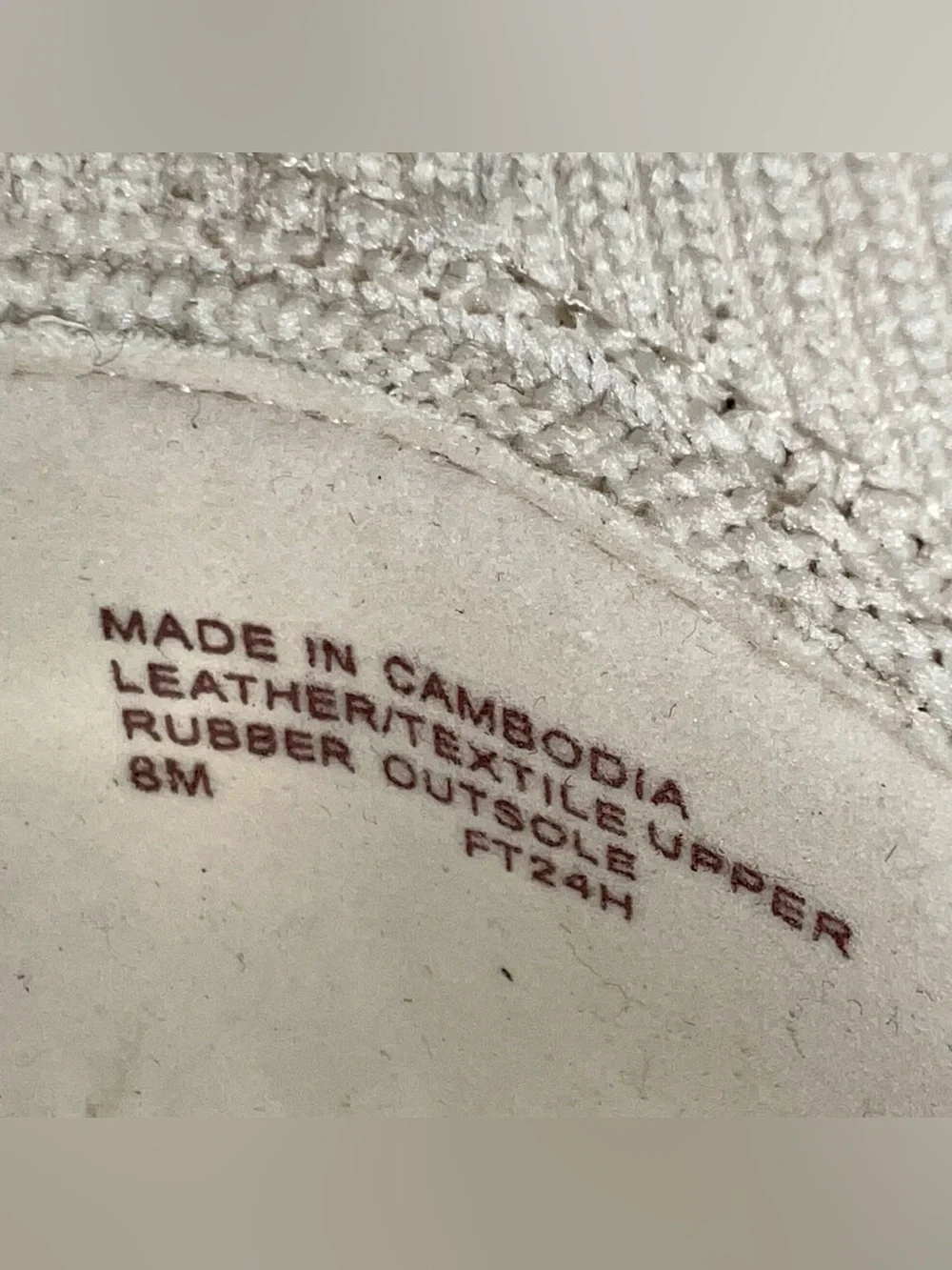 NWOB MICHAEL Michael Kors Georgie Knit Lace-Up Trainer Sneakers - Off White 8M